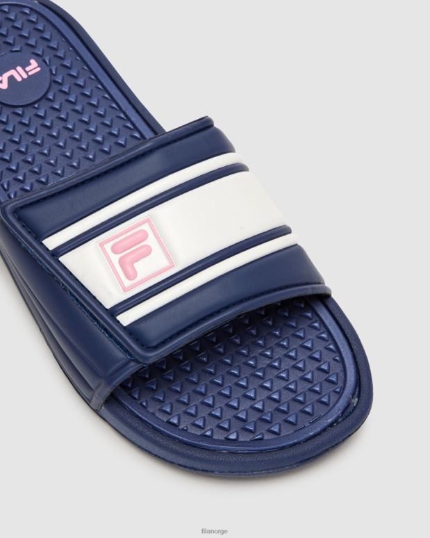 FILA kvinner marine/rosa atrani slide fila for kvinner HHL843042 marine/rosa