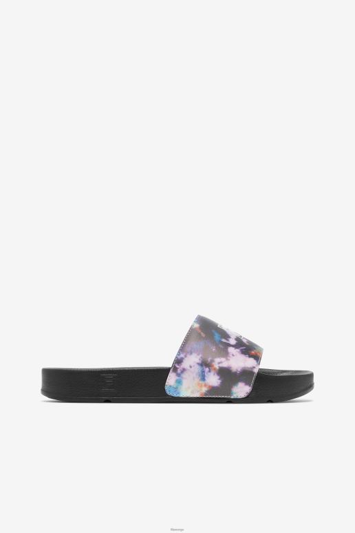 FILA kvinner multi/svart/hvit fila drifter slipsfarge for kvinner HHL841365 multi/svart/hvit