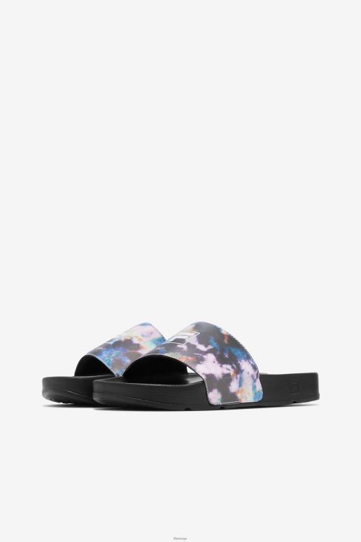 FILA kvinner multi/svart/hvit fila drifter slipsfarge for kvinner HHL841365 multi/svart/hvit