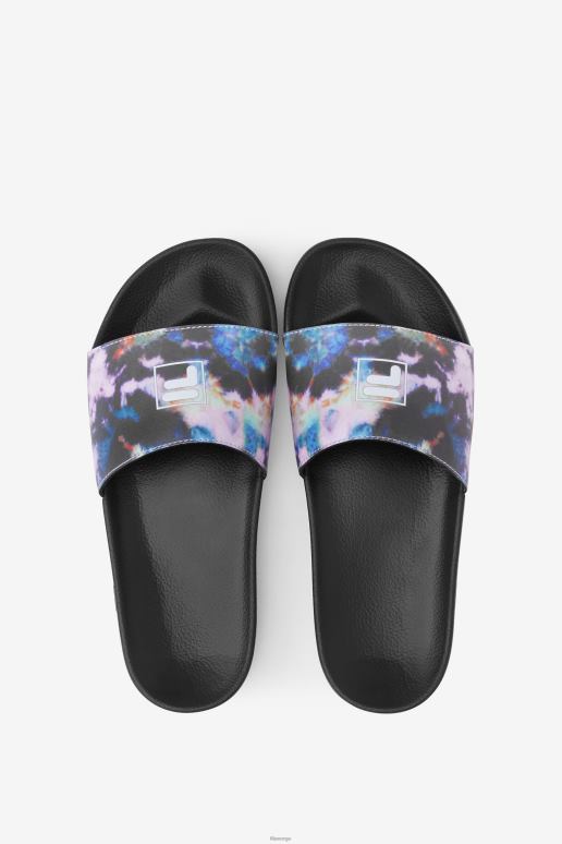 FILA kvinner multi/svart/hvit fila drifter slipsfarge for kvinner HHL841365 multi/svart/hvit