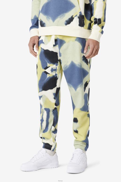 FILA menn fila jabre jogger penselstrøkstrykk HHL84751 penselstrøkstrykk