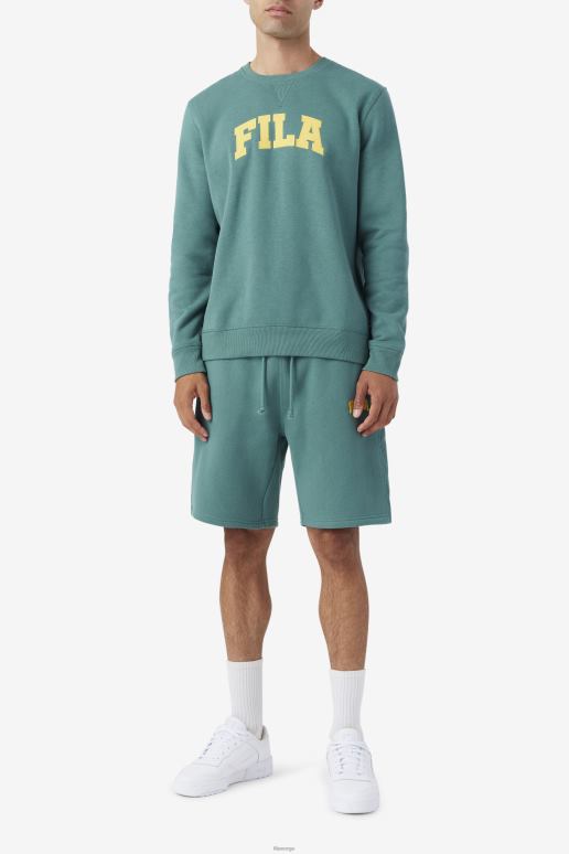 FILA menn fila logan kort blågran/mimosa HHL84691 blågran/mimosa