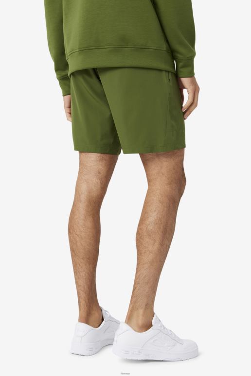 FILA menn finula kort gressløk/svart fila HHL84623 gressløk/svart