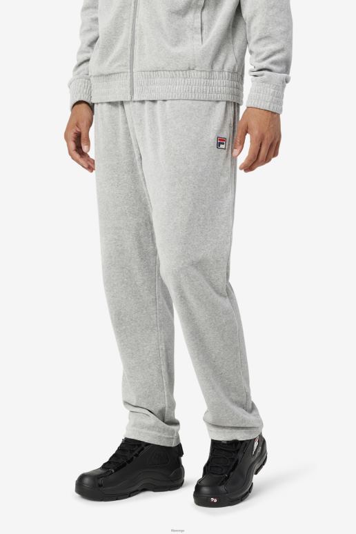 FILA menn gråmelert o-fit velurbukse fila HHL84558 gråmelert