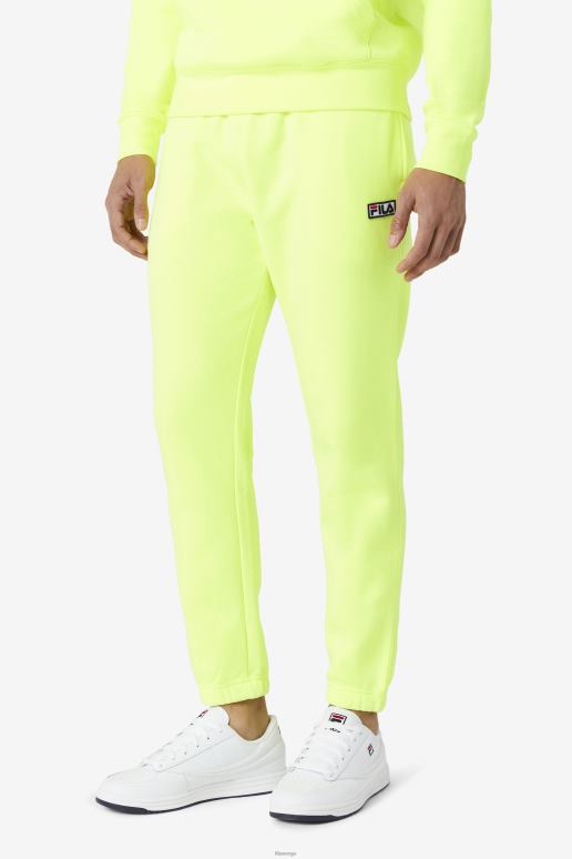 FILA menn gul/svart fila garin jogger HHL84645 gul/svart