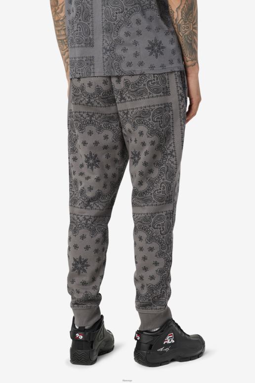 FILA menn hemlock jogger fila tordenvær/bandana print HHL84668 tordenvær/bandanatrykk