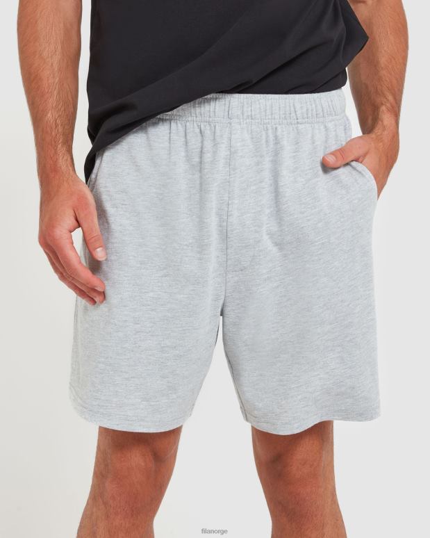 FILA menn klassiske jerseyshorts fila silver marle HHL842438 sølv marle