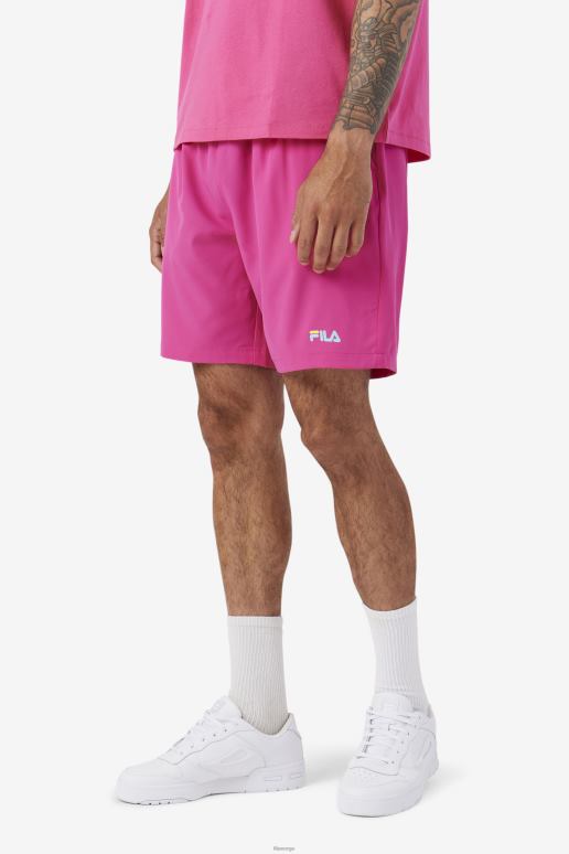 FILA menn lilla/gul/petit four fila ravini kort HHL84609 lilla/gul/petit four