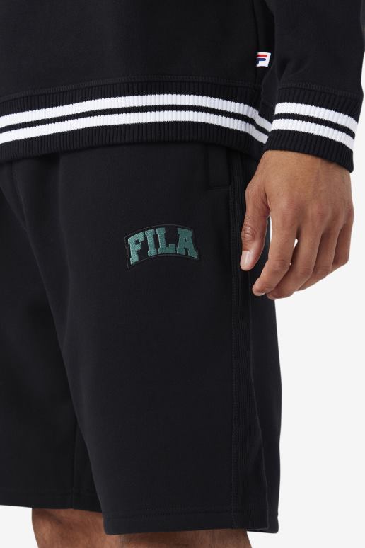 FILA menn logan kort fila sort/blå gran HHL84692 svart/blå gran