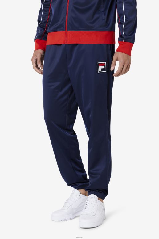 FILA menn marine/rød/hvit fila wayan joggebukse HHL84705 marine/rød/hvit