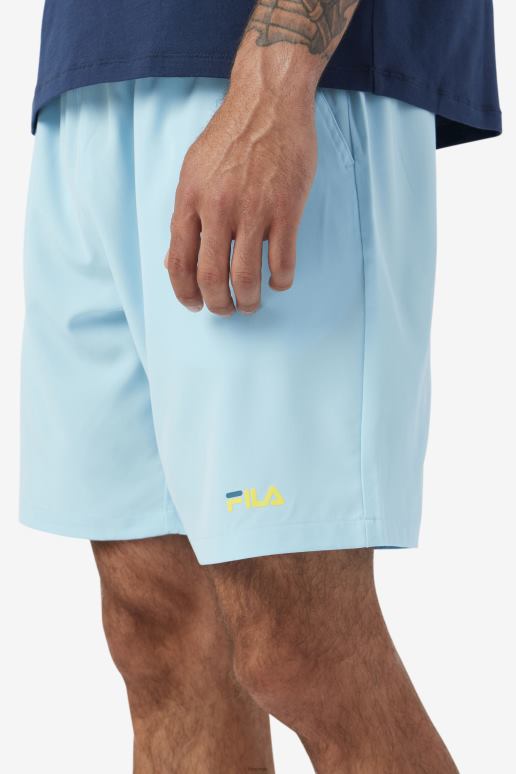 FILA menn petit four/bayou/gul ravini kort fila HHL84612 petit four/bayou/gul