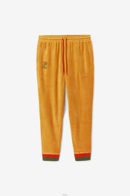 FILA menn ørkensol/valmue/douglasgran fila x paterson velour bukse fila HHL84714 ørkensol/valmue/douglasgran