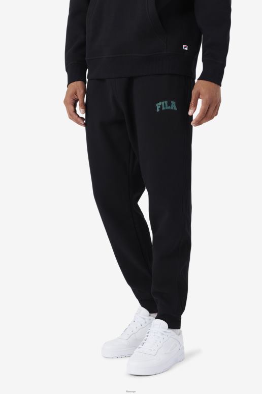 FILA menn sort/blå gran fila trent jogger HHL84747 svart/blå gran