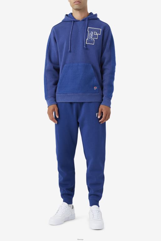 FILA menn trent jogger fila blue/gardenia HHL84746 blå/gardenia