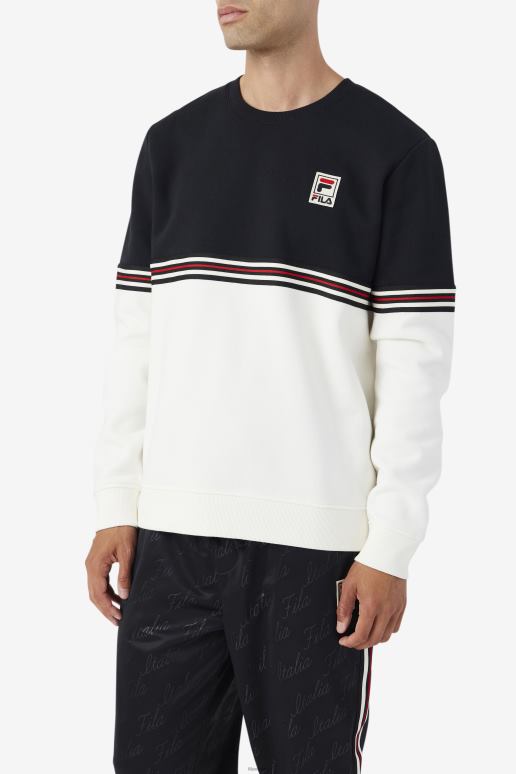 FILA menn asha crew fila svart/gardenia/gul HHL84470 svart/gardenia/gul