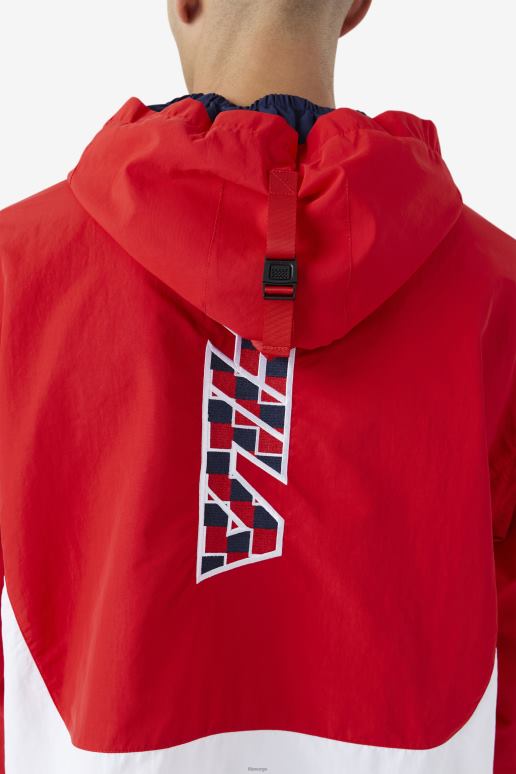 FILA menn bevans park anorakk rød fila HHL84881 rød