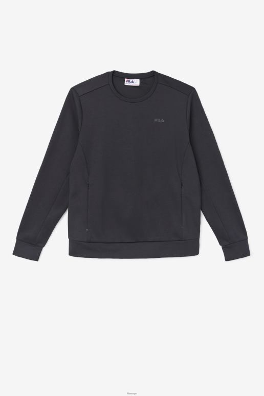 FILA menn black/nine iron emry crew fila HHL84540 svart/ni jern
