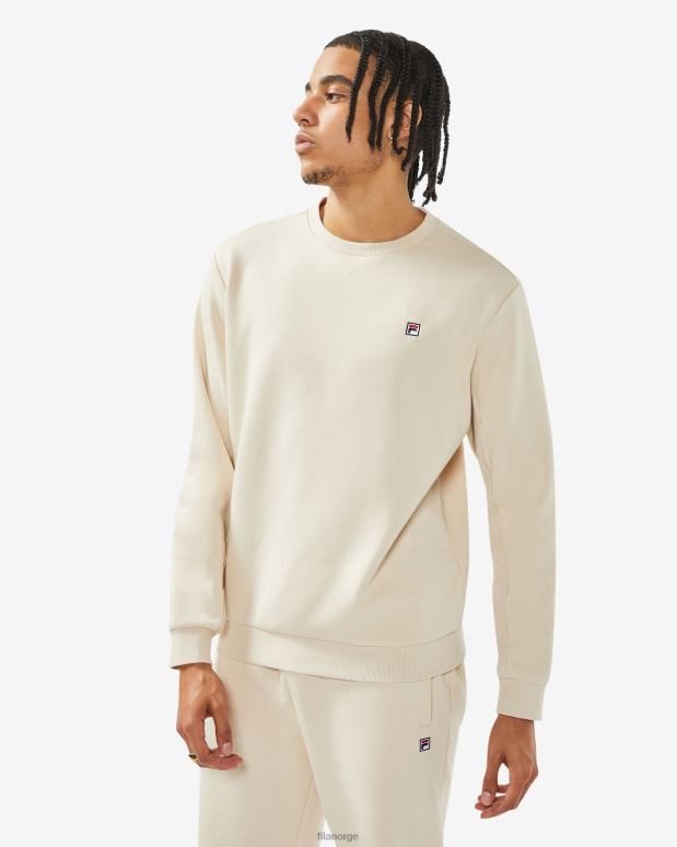 FILA menn cosmic almond fila unisex badge 2.0 crew HHL842601 kosmisk mandel