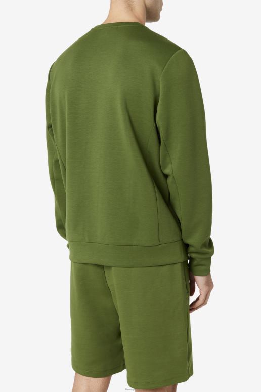 FILA menn emry crew fila gressløk/svart HHL84542 gressløk/svart