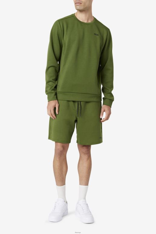 FILA menn emry crew fila gressløk/svart HHL84542 gressløk/svart