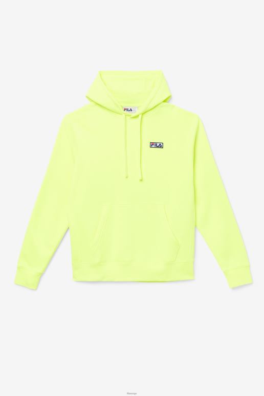 FILA menn fila algot hettegenser gul/svart HHL84433 gul/svart