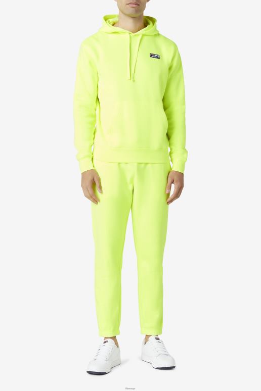 FILA menn fila algot hettegenser gul/svart HHL84433 gul/svart