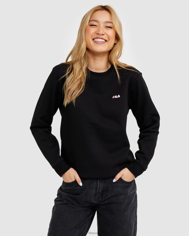 FILA menn fila black classic unisex crew 2 HHL842470 svart