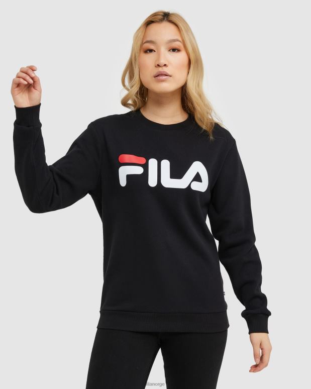 FILA menn fila black classic unisex crew HHL842488 svart
