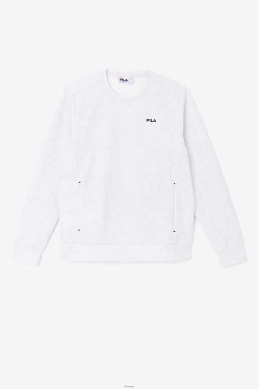 FILA menn fila emry crew bleket mergel/svart HHL84541 bleket mergel/sort