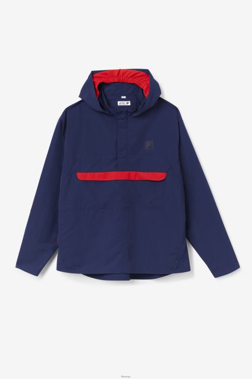 FILA menn fila navy bevans park anorakk HHL84880 marinen