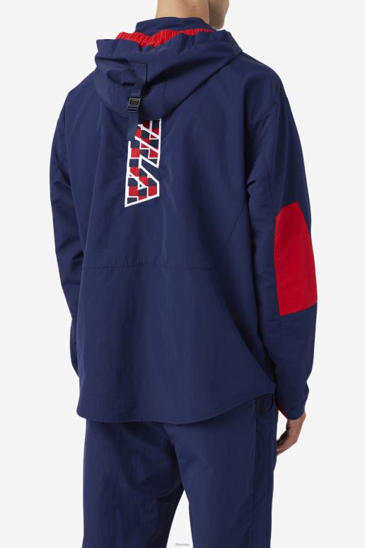 FILA menn fila navy bevans park anorakk HHL84880 marinen