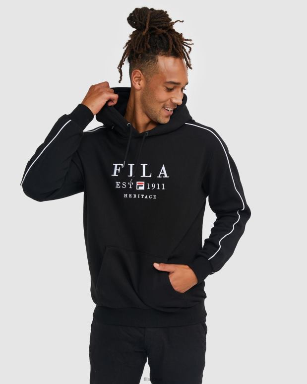FILA menn fila sort unisex heritage hette HHL842446 svart