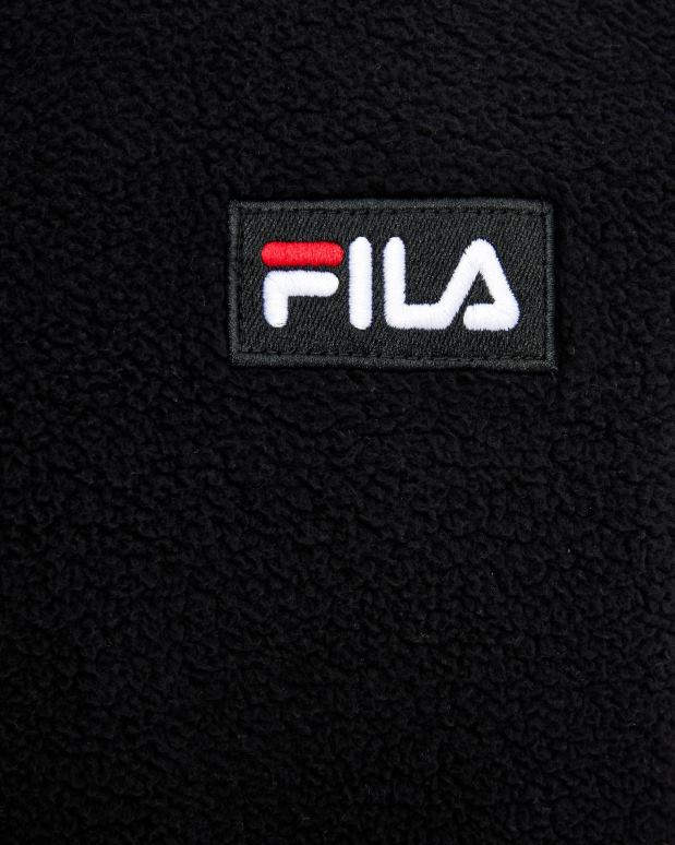 FILA menn fila svart herre cole teddy qtr glidelås HHL842608 svart