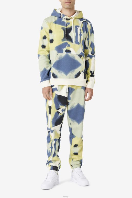 FILA menn fila tadi hettegenser med penselstrøk med trykk HHL84460 penselstrøkstrykk