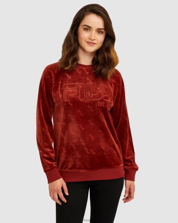 FILA menn fila unisex dallas crew murstein HHL842641 murstein