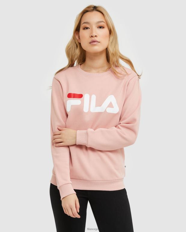 FILA menn klassisk unisex crew mellow rose fila HHL842477 myk rose