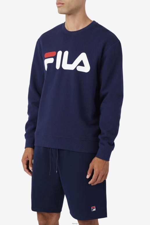 FILA menn marine/hvit/rød zoya crew fila HHL84504 marine/hvit/rød