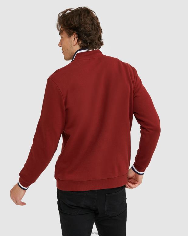 FILA menn menns merke qtr zip fila murstein HHL842642 murstein