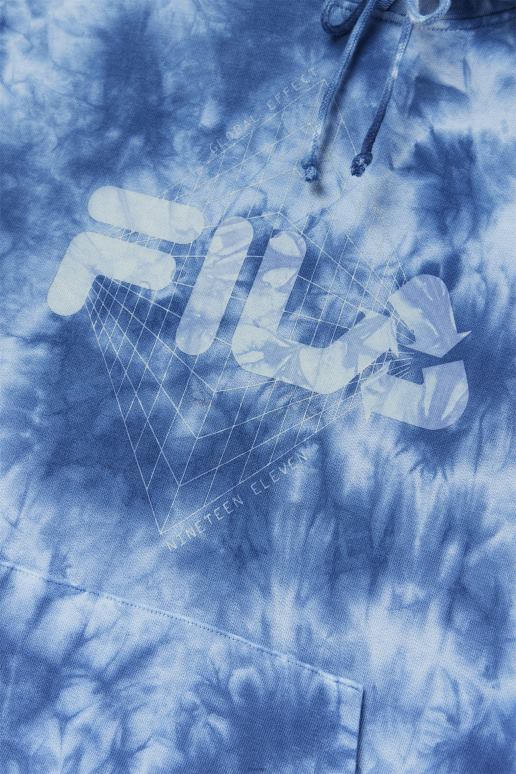 FILA menn moshi hettegenser majolica blå/stein fila HHL84521 majolica blå/stein