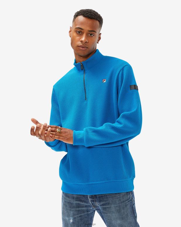 FILA menn mykonos blå herremerke 2.0 qtr zip fila HHL842628 mykonos blå