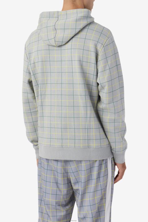 FILA menn rish hettegenser fila monument/gul/june bug HHL84524 monument/gul/juni-feil