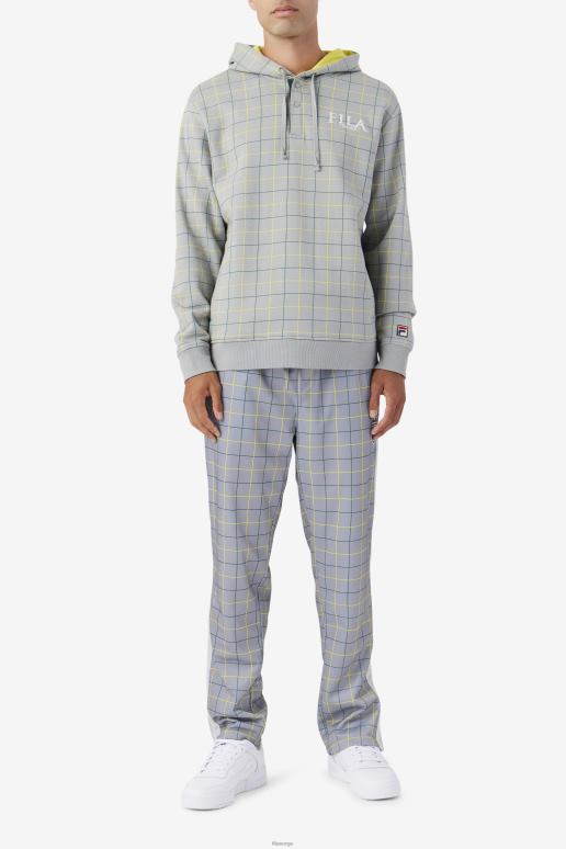 FILA menn rish hettegenser fila monument/gul/june bug HHL84524 monument/gul/juni-feil