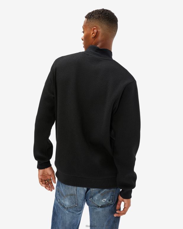 FILA menn svart herremerke 2.0 qtr zip fila HHL842604 svart