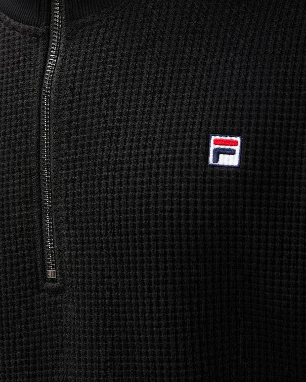 FILA menn svart herremerke 2.0 qtr zip fila HHL842604 svart