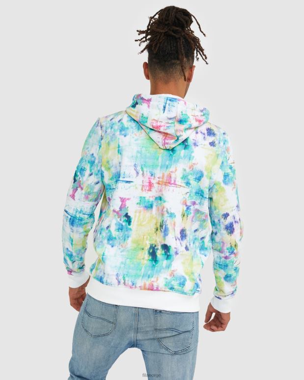 FILA menn tie dye hoody fila tie dye HHL842534 bindefarge