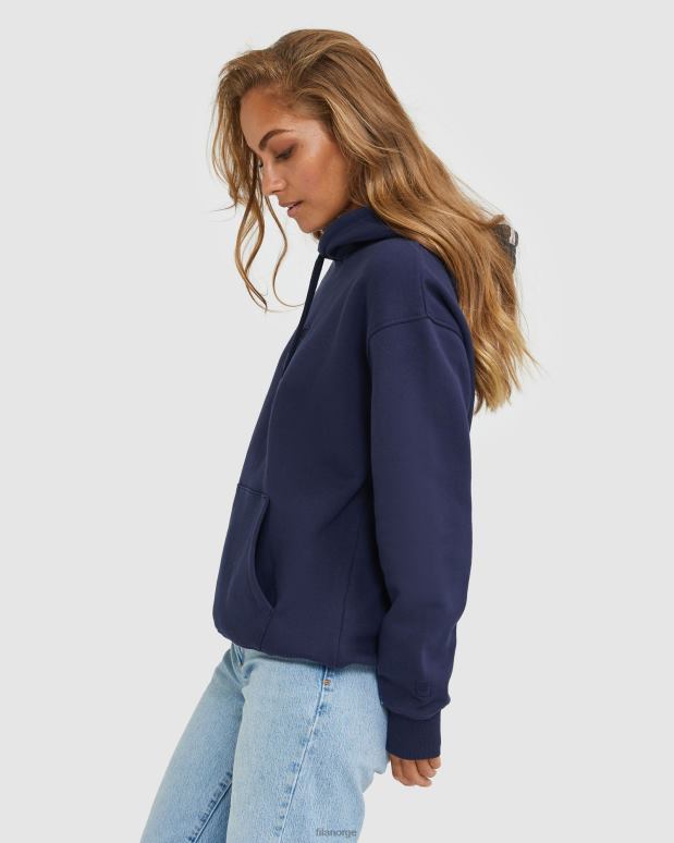 FILA menn unisex urban classics 2.zero hood ny marine fila HHL842639 ny marine