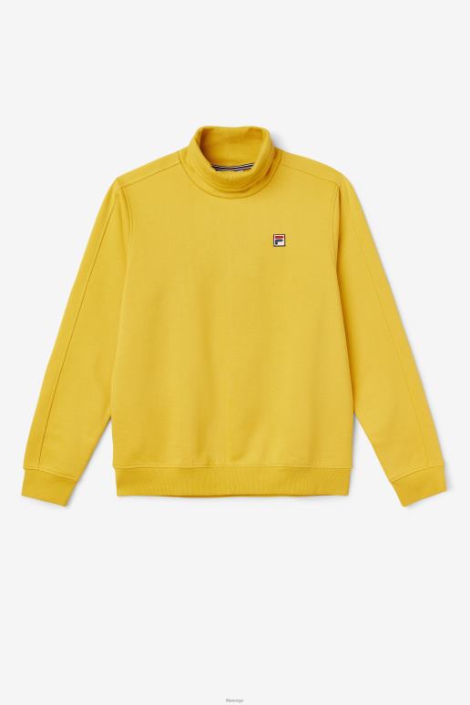 FILA menn fila noah fleece turtleneck gyllen glød HHL84235 gyllen glød