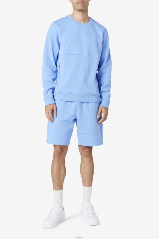 FILA menn kornblomst blå arev genser fila HHL84432 kornblomst blå