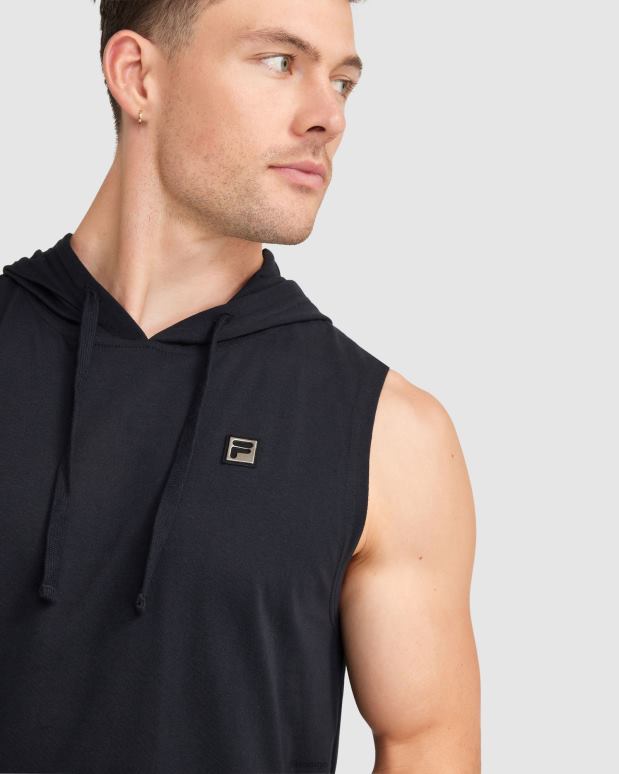 FILA menn blake hoody tank fila svart for menn HHL842426 svart