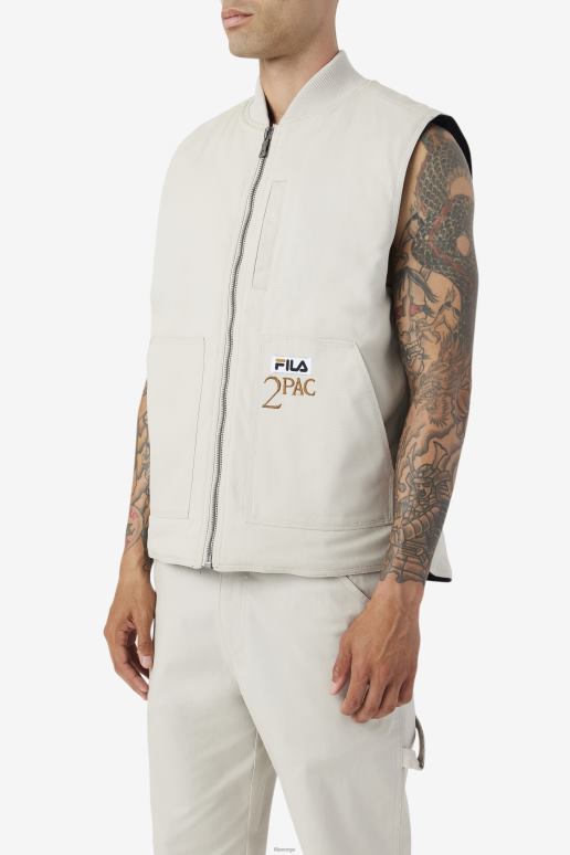 FILA menn due/svart fila 2pac vest HHL84777 due/svart